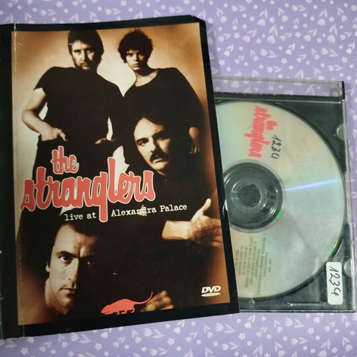 The Stranglers Live at Alexandra Palace DVD used with Greek subtitles