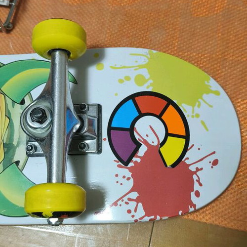 Speed Demons Paintballer 7.5 skateboard new, colorful