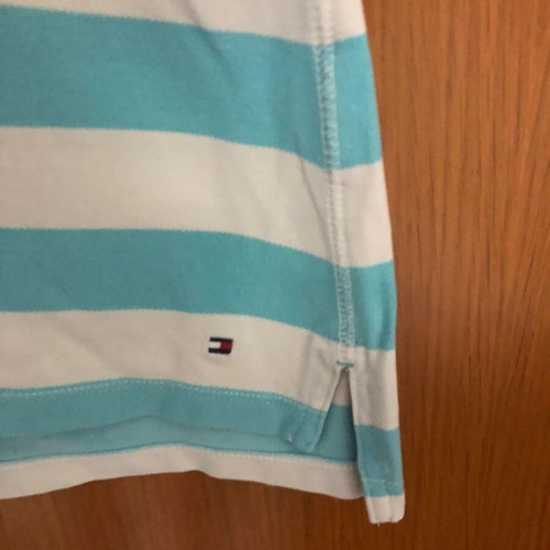 Tommy Hilfiger Womens T-shirt like new, blue and white, XXL
