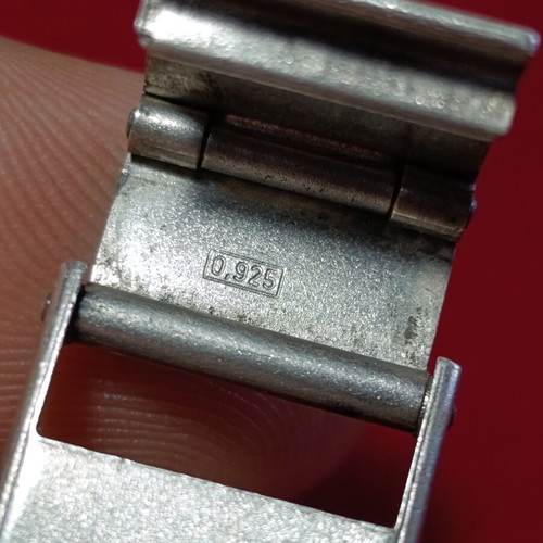 Vintage ρολόι Tenexact Silver 925 μεταχειρισμένο, μηχανισμός κουρδιστό
