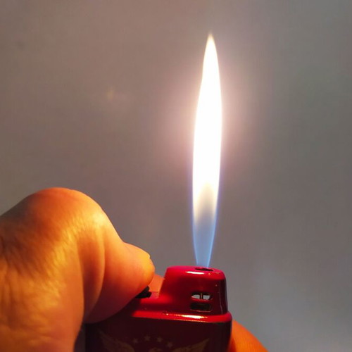American legend lighter used, mini metal (3x4cm)