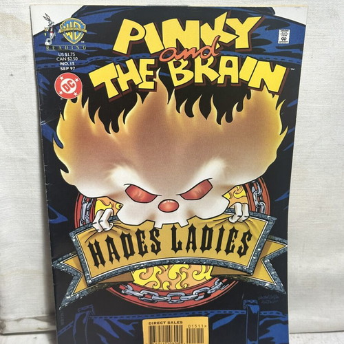 Pinky and the Brain #15 comic used, 1997 DC Comics edition