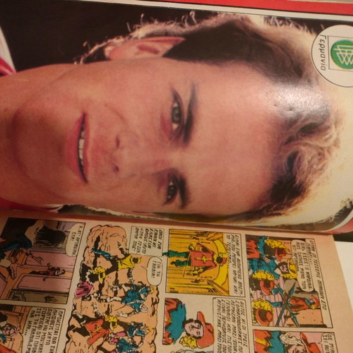 Blek magazine used with Platini and other posters