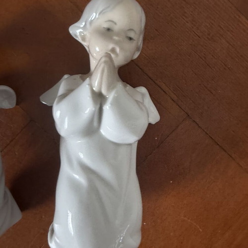 Lladro figurines, set of 2, 13 cm height