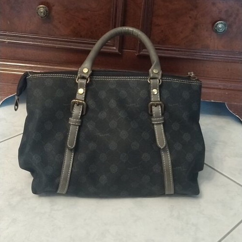 Thiros women's handbag black and grey