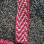 Handmade knitted crossbody bag pink new