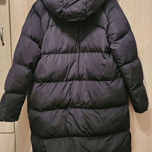 Superdry puffer coat like new, size S-M, black