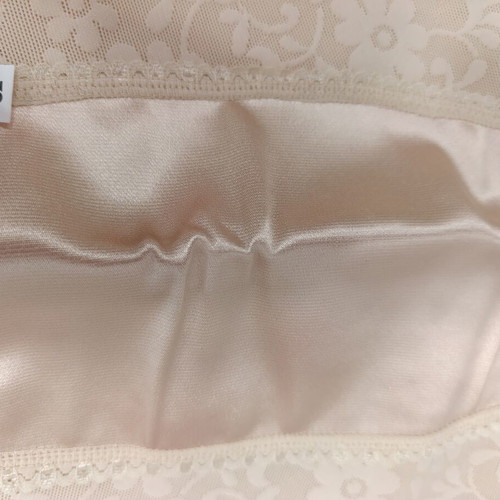 Shapewear corset shorts new, beige, double fabric, cellulite support