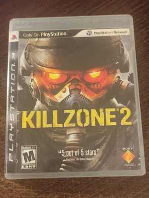 Killzone 2 PlayStation 3 game used with manual and cover