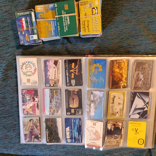 Phone cards collection like new, 500 pieces