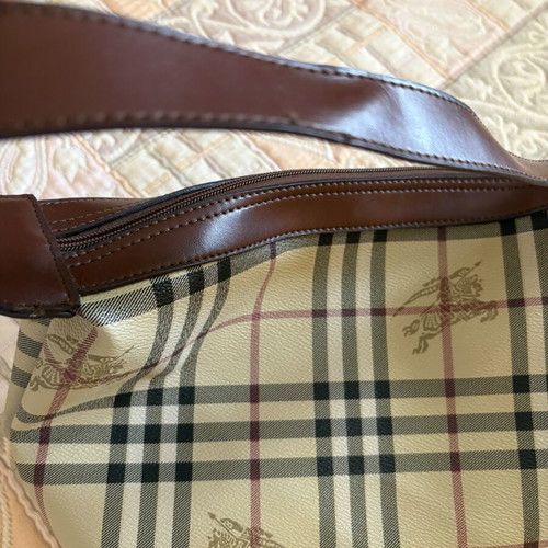 Burberrys shoulder bag like new, beige and brown