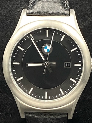 BMW Black Silver Watch - 32mm Ladies by Tourneau Swiss