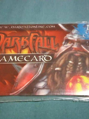 Darkfall gamecard internet card closed new