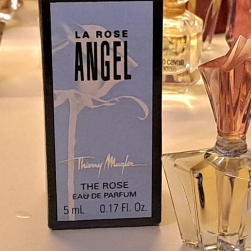 Angel Mugler La Rose perfume miniature, new