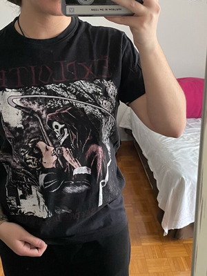 The Exploited T-shirt like new, black, size S
