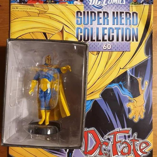 DC Comics Superhero Collection Dr Fate φιγούρα και περιοδικό καινούργιο