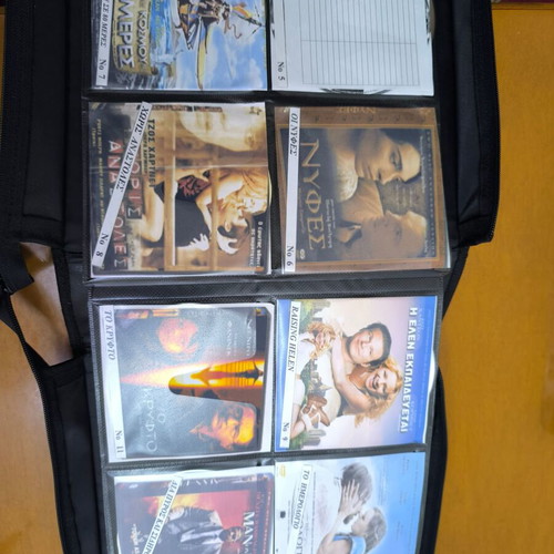 CD - DVD Carrying Case 240 Slots Used