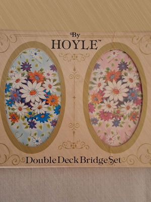 Hoyle double deck vintage playing cards like new, 1980s