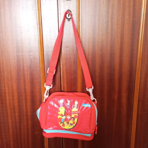 Lunch bag like new with separate temperature compartment