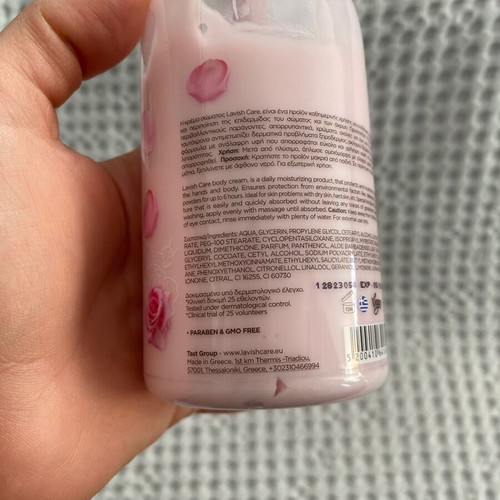 Lavish Care rose body lotion like new