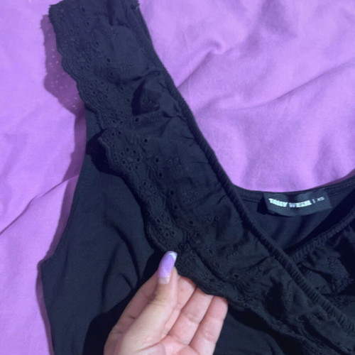 Black top new, size XS