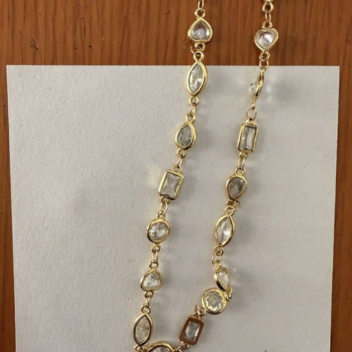 Anna Maria Mazaraki necklace used, gold color