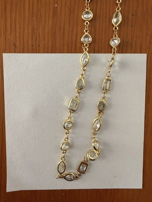 Anna Maria Mazaraki necklace used, gold color