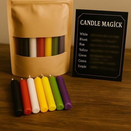 Candle Magic Set 6 Colors new for Protection, Love, Success
