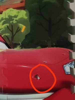 Παζλ δαπέδου Cars μεταχειρισμένο, 6 τεμάχια