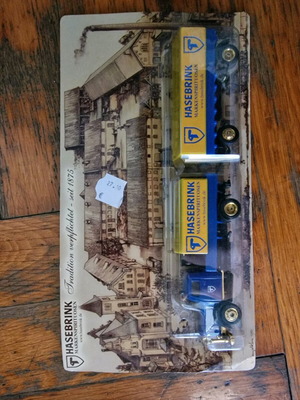 Collectible toy car miniature old truck from Germany, new