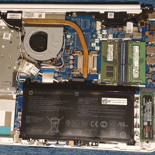 HP 15-db1019nv laptop Ryzen 5, 16GB RAM, 250GB Samsung SSD, Full HD