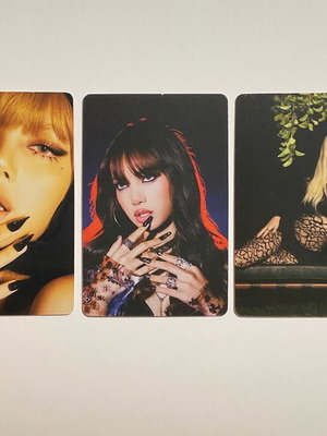 Blackpink Lisa alter ego lomocards καινούργιες kpop