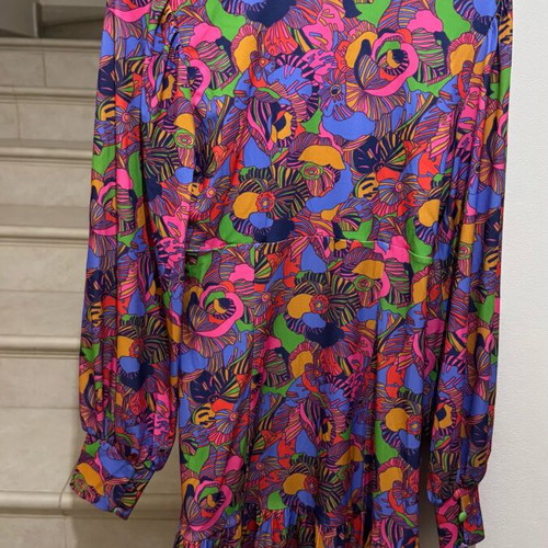 Never Fully Dressed Longsleeve Dress like new, colorful, size S