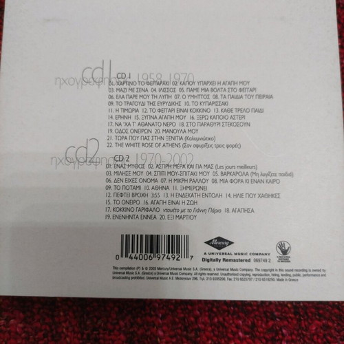 Nana Mouskouri A Voice 2 CDs used near mint