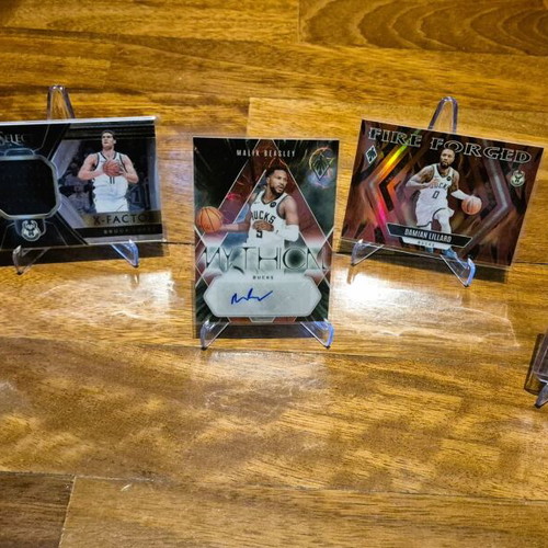 NBA Milwaukee Bucks Sports Cards New, Lot of 5 Panini