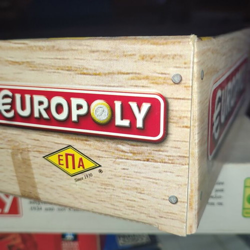 Europoly Special Edition board game used, classic Greek edition