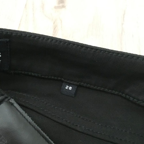 The Kooples leather-effect slim jeans new, black