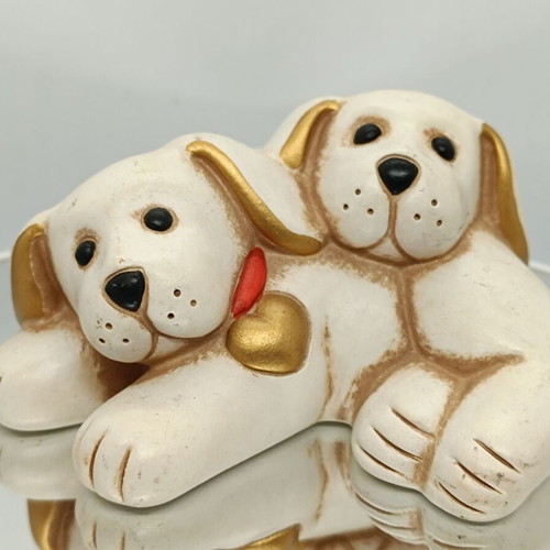Thun puppies used, porcelain and ceramic