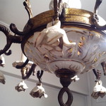 Antique chandelier used