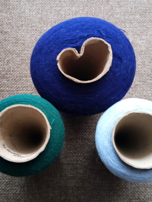 Knitting or embroidery threads like new