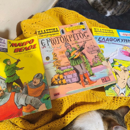 Classic comics like new, pack of 3