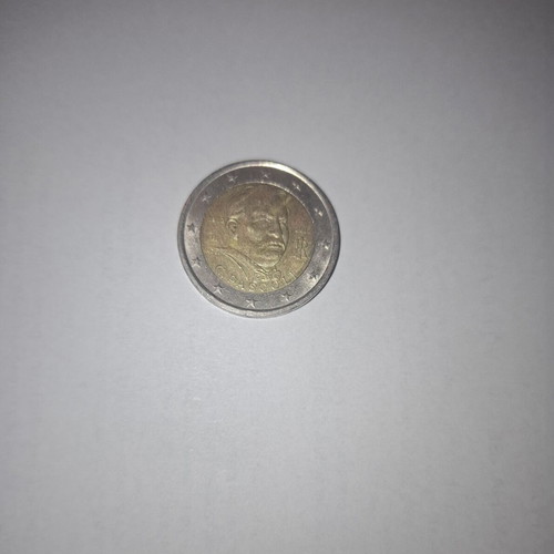 Italian 2 Euro Commemorative Coin like new, Giovanni Pascoli 2012