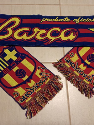 Κασκόλ F.C. Barcelona επίσημο προϊόν σαν καινούργιο