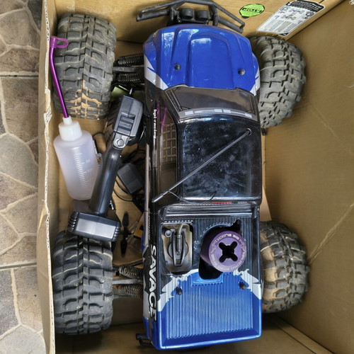HPI Savage 3.5 Monster Truck 1/8 4WD nitro, like new