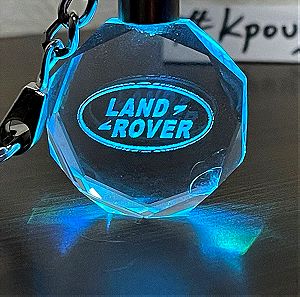 Land Rover - Μπρελόκ (Δείτε Περιγραφή) Αυτοκινήτου με LED φωτισμό 7 Χρωμάτων