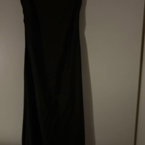 Maxi dress with open back Mind Your Style new, black