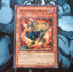 Twin Barrel Dragon Yugioh σαν καινούργιο