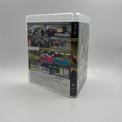 F1 2013 Classic Edition PS3 used, in very good condition, with manual