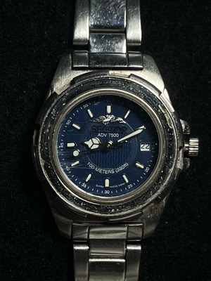 Sector ADV 7500 Diver Style ρολόι μεταχειρισμένο, μπλε και ασημί, γυναικείο