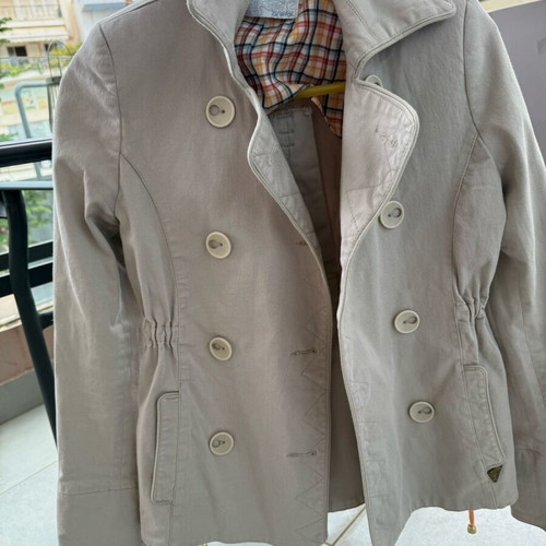 Ysatis women's coat like new, beige